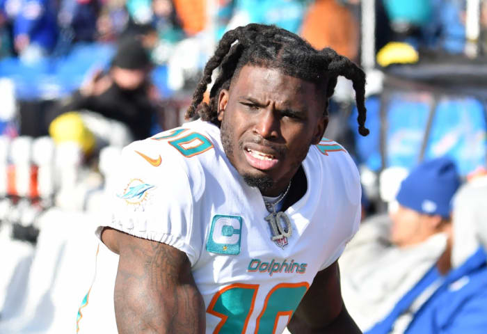 Dolphins receiver Tyreek Hill
